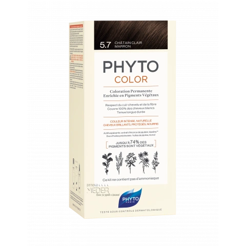Снимка на Phyto PhytoColor Боя за коса 5,7 светъл кафяв кестен за 30.49лв. от Аптека Медея