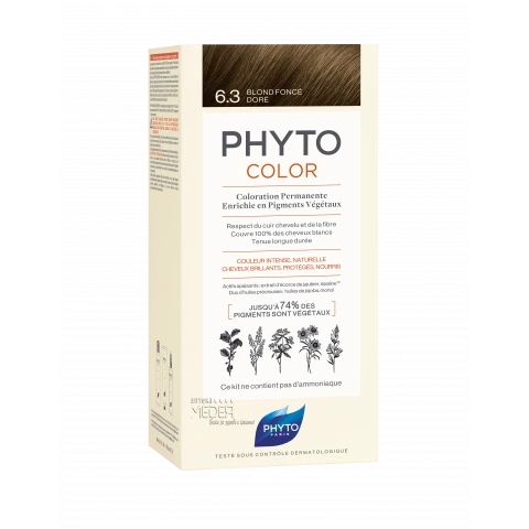 Снимка на Phyto PhytoColor Боя за коса 6,3 тъмно златисто русо за 30.49лв. от Аптека Медея