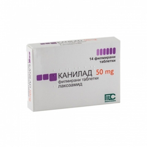 Снимка на Канилад 50 мг., таблетки х 14, Медокеми за 7.79лв. от Аптека Медея