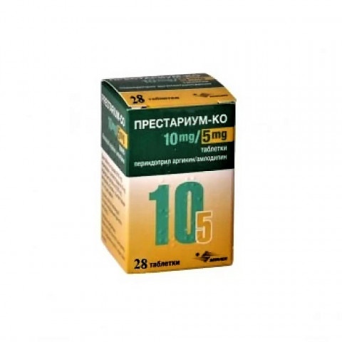 Снимка на Престариум-Ко 10 мг./5 мг., таблетки х 28 за 17.89лв. от Аптека Медея