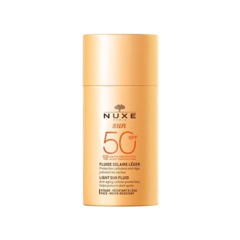 Снимка на Слънцезащитен лек флуид за лице, 50 мл., Nuxe Sun SPF50  за 34.59лв. от Аптека Медея