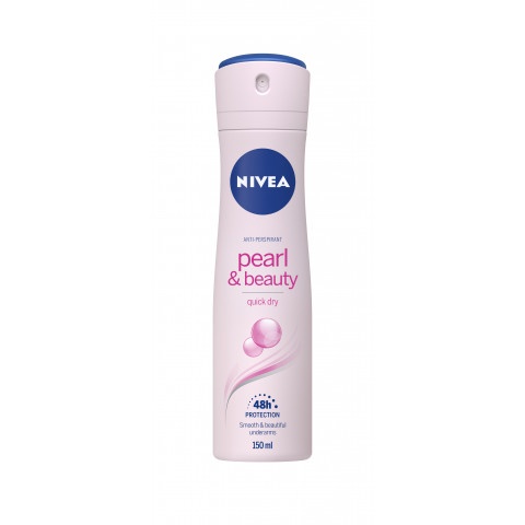 Снимка на Nivea Pearl & Beauty Дезодорант спрей 150мл за 6.99лв. от Аптека Медея