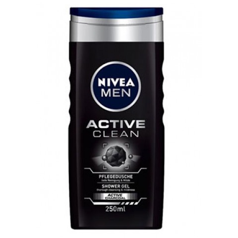 Снимка на Nivea Men Active Clean Душ гел за тяло, лице и коса 500мл за 9.89лв. от Аптека Медея