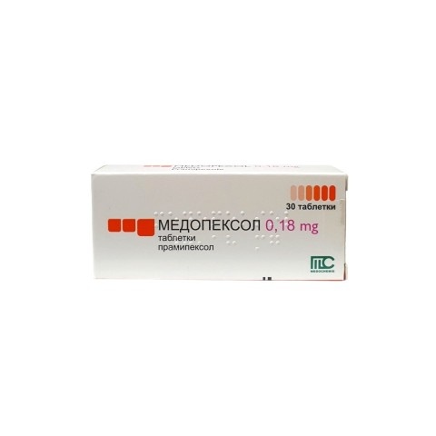 Снимка на Медопексол 0,18 мг. таблетки х 30, Medochemie за 5.39лв. от Аптека Медея