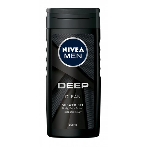 Снимка на Nivea Men Deep Душ гел за коса и тяло 250мл за 5.59лв. от Аптека Медея