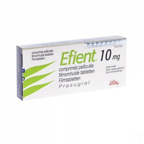 Снимка на Ефиент 10 мг. таблетки х 28, Eli Lilly за 45.69лв. от Аптека Медея