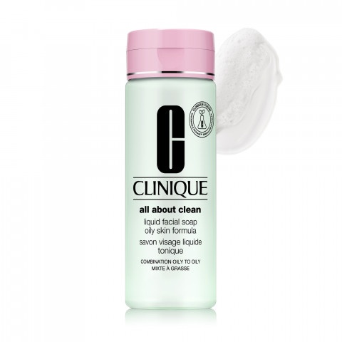 Снимка на Clinique Liquid facial soap oily skin formula измивен сапун за лице за мазна кожа 200 мл за 28.5лв. от Аптека Медея