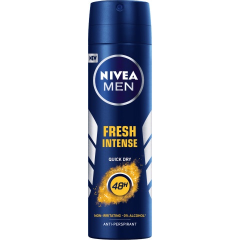 Снимка на Nivea Men Deo Fresh Intense Дезодорант спрей 150мл за 6.49лв. от Аптека Медея