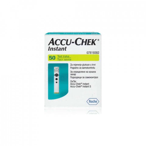 Снимка на Accu-Chek Instant тест ленти за глюкомер, х 50 броя за 24.19лв. от Аптека Медея