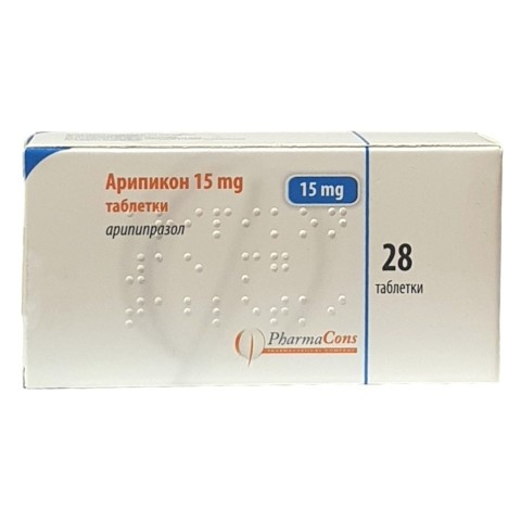 Снимка на Арипикон 15 мг., таблетки х 28, Pharma Cons за 22.59лв. от Аптека Медея