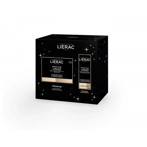 Снимка на Коледен Комплект Lierac Premium Копринен крем за нормална и комбинирана кожа, 50 мл., + Premium Yeux Mулти-корективен околоочен крем, 15 мл. за 198.15лв. от Аптека Медея