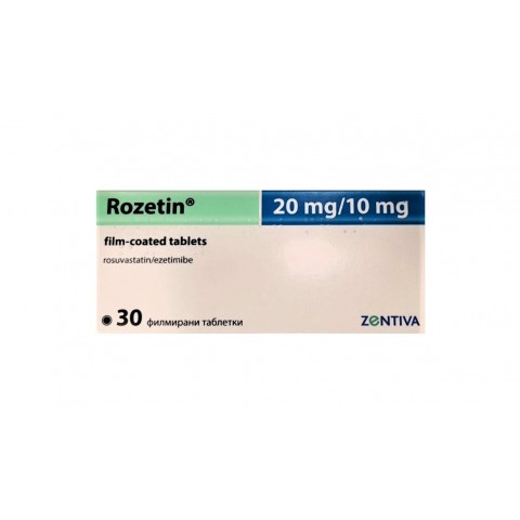 Снимка на Розетин 20 мг./10 мг. таблетки х 30, Zentiva за 18.49лв. от Аптека Медея