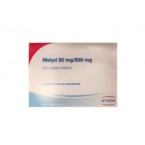 Снимка на Мелид 50 мг./850 мг. таблетки х 60, Stada за 34.09лв. от Аптека Медея