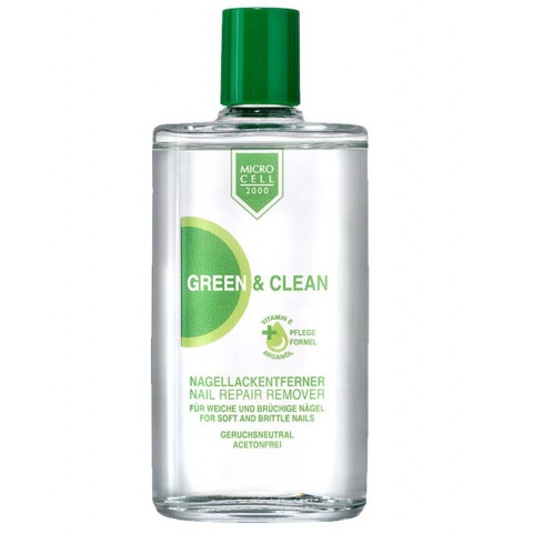 Снимка на Лакочистител без ацетон и аромат, с арганово масло, 100 мл. Microcell Nail Green Remover за 18.29лв. от Аптека Медея