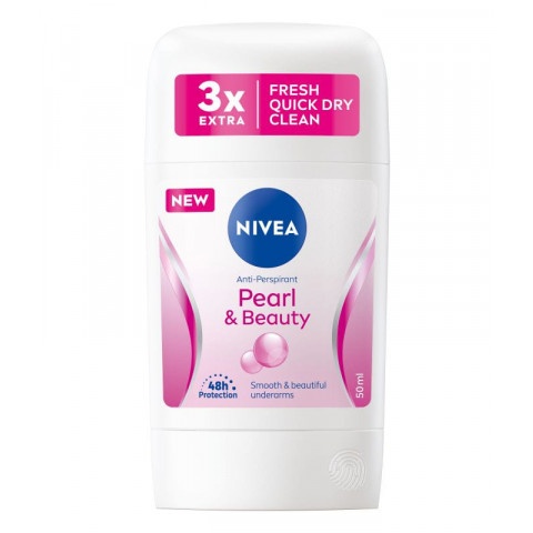 Снимка на Дамски дезодорант стик, 50 мл., Nivea Deo Pearl & Beauty за 7.39лв. от Аптека Медея