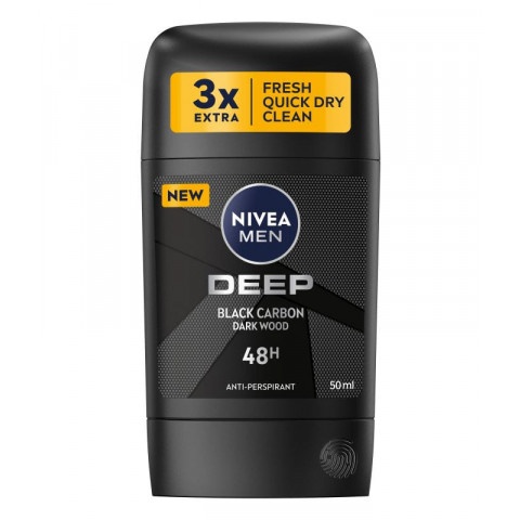 Снимка на Мъжки дезодорант стик, 50 мл. Nivea Deo Men Deep за 7.39лв. от Аптека Медея