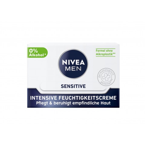 Снимка на Крем за лице за мъже за чувствителна кожа, 50 мл. Nivea Men Sensitive за 15.99лв. от Аптека Медея
