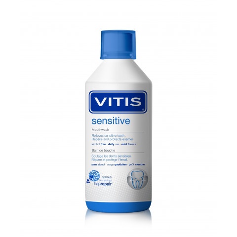 Снимка на Vitis Sensitive Вода за уста при чувствителни зъби, 500 мл., Dentaid за 16.09лв. от Аптека Медея