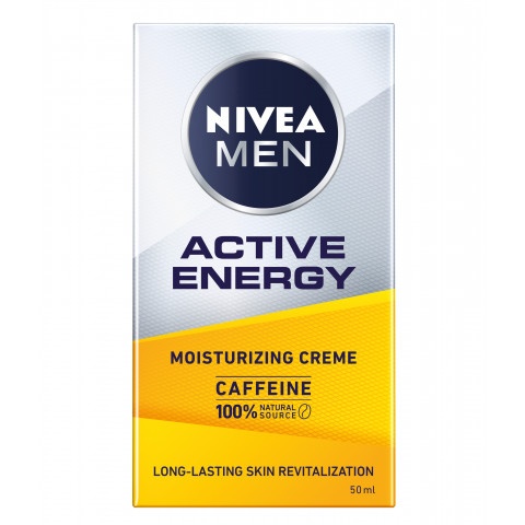 Снимка на Nivea Men Active Energy крем за лице 50мл. за 22.79лв. от Аптека Медея
