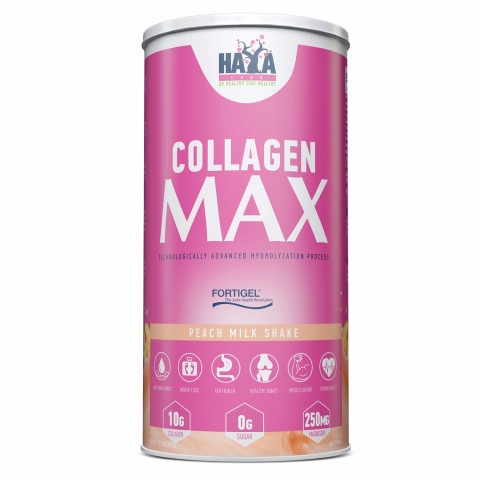 Снимка на Collagen Max - Колаген на прах с вкус на праскова, 395г., Haya Labs за 48.99лв. от Аптека Медея