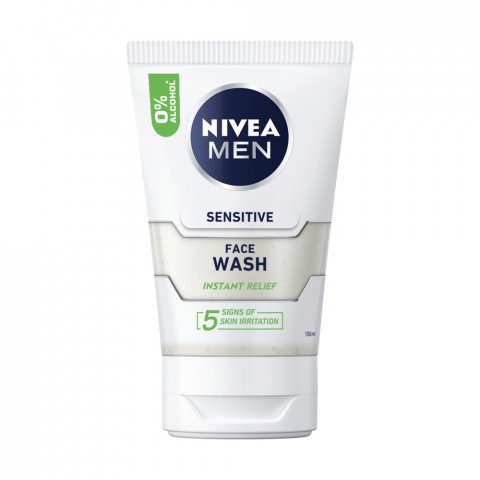 Снимка на Измиващ гел за лице за мъже, 100 мл. Nivea Men Sensitive за 10.99лв. от Аптека Медея