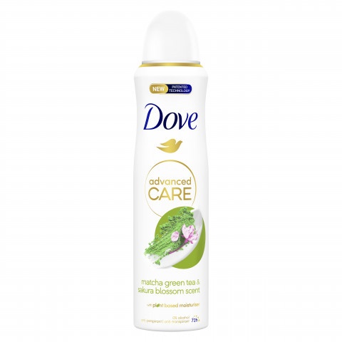 Снимка на Дезодорант спрей против изпотяване, 150 мл. Dove Advanced Care Deo Matcha & Sakura за 6.89лв. от Аптека Медея