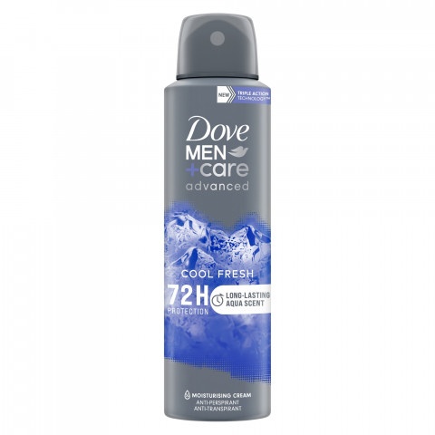 Снимка на Дезодорант спрей против изпотяване за мъже, 150 мл. Dove Men Advanced Deo Cool за 6.89лв. от Аптека Медея