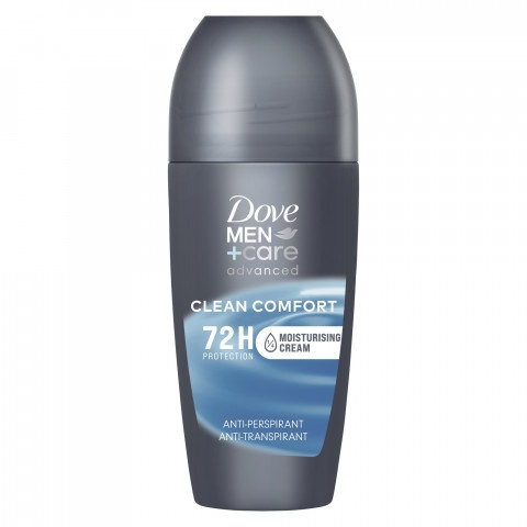 Снимка на Дезодорант рол-он за мъже, 50 мл. Dove Men Advanced Deo Clean Comfort за 6.89лв. от Аптека Медея