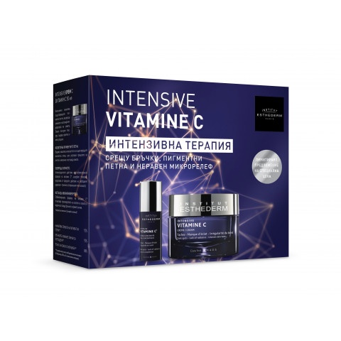 Снимка на Интензивен гел-крем за лице с витамин C, 50 мл. + Концентриран серум за лице, 10 мл. Esthederm Intensive Vitamin C за 153.99лв. от Аптека Медея
