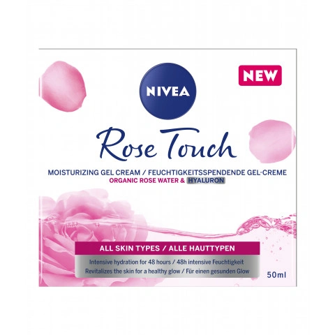 Снимка на Nivea Rose Touch Хидратиращ дневен крем за лице 50мл за 12.99лв. от Аптека Медея