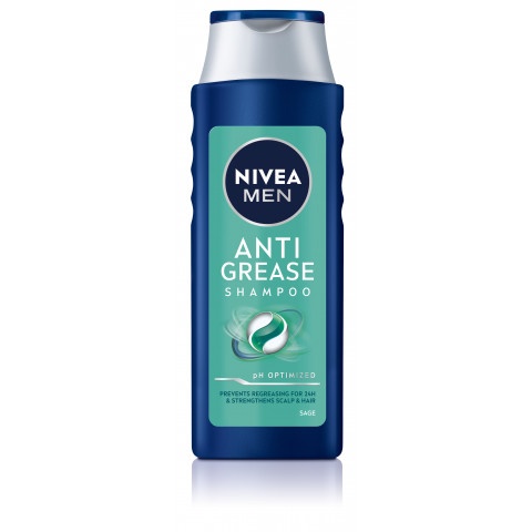 Снимка на Nivea Men Anti Grease шампоан за мъже против омазняване 400мл. за 8.99лв. от Аптека Медея