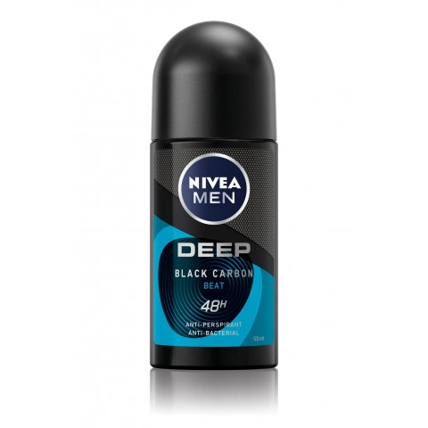 Снимка на Nivea Men Deo Deep Beat дезодорант рол-он за мъже 50мл. за 7.39лв. от Аптека Медея