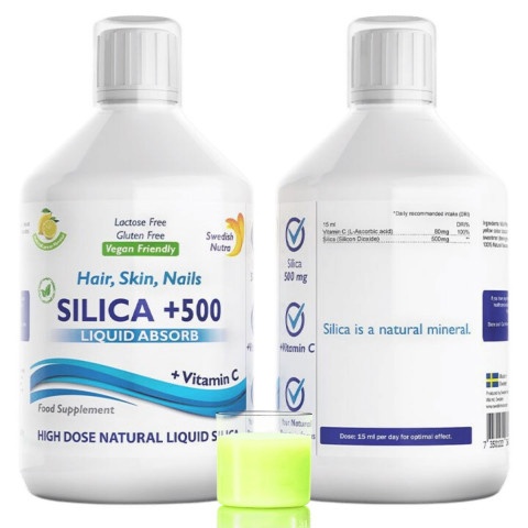Снимка на Колаген Natural Silica+ течна формула, 33 дози - 500 мл., Swedish Nutra за 42.99лв. от Аптека Медея