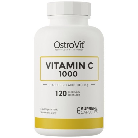 Снимка на Витамин C 1000 мг., капсули х 120, OstroVit за 20.99лв. от Аптека Медея