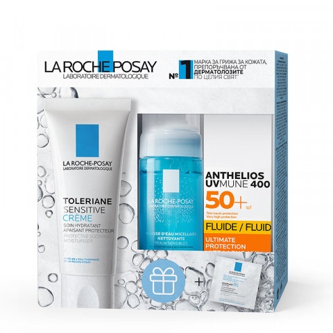 Снимка на La Roche-Posay Toleriane Sensitive Успокояващ крем за лице с пребиотик за чувствителна кожа, 40 мл. + 3 комплимента за 36.69лв. от Аптека Медея