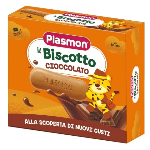 Снимка на Бишкоти с какао подходящи за деца над 12 месеца, 320 г., Plasmon за 12.49лв. от Аптека Медея