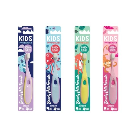 Снимка на Детска четка за зъби с 9000+ влакна, х 1 брой, TePe BHF Kids Toothbrush X-Soft за 6.99лв. от Аптека Медея