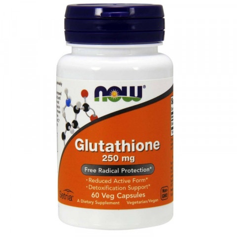 Снимка на Glutathione (Л-Глутатион) Хранителна добавка, 250мг, 60 капсули, Now foods за 69.99лв. от Аптека Медея