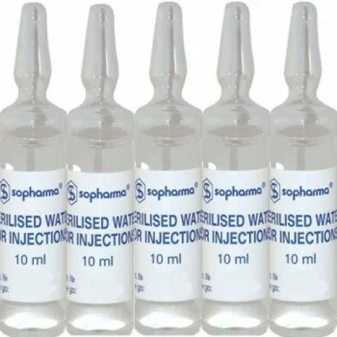 Снимка на Стерилизирана вода за инжекции ампули 10мл. х 50 броя за 45.29лв. от Аптека Медея