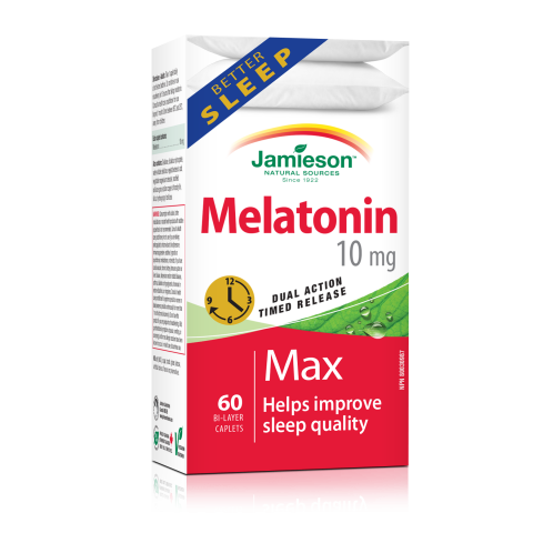 Снимка на Мелатонин при проблеми със съня, 10мг, 60 капсули, Jamieson за 28.29лв. от Аптека Медея