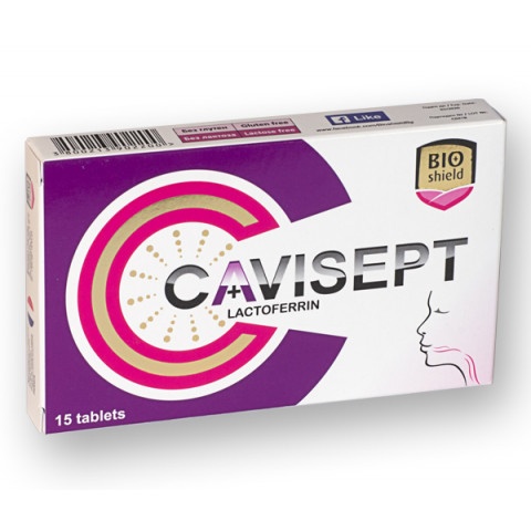 Снимка на Cavisept (Кависепт) Таблетки за смучене, 15 бр., Bioshield за 8.19лв. от Аптека Медея