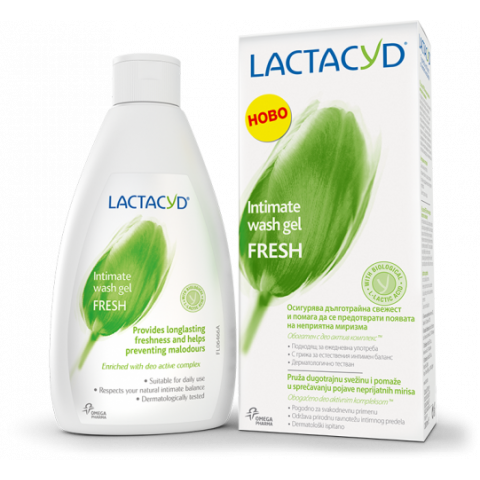 Снимка на Lactacyd Fresh Гел интимен предотвратява лоши миризми 200мл за 12.89лв. от Аптека Медея