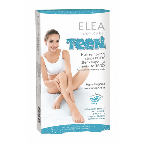 Снимка на Elea Teen депилиращи ленти за тяло х 16 броя за 7.49лв. от Аптека Медея