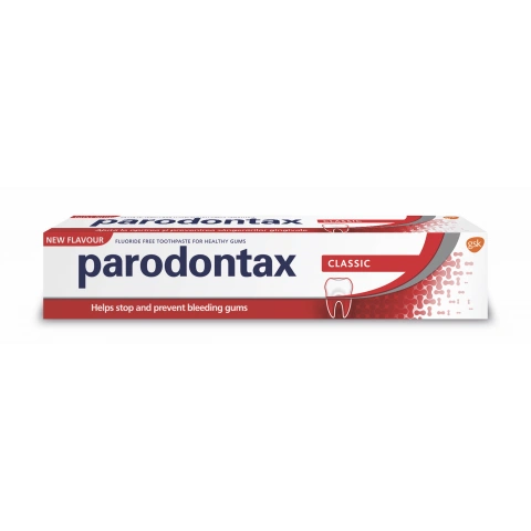 Снимка на Parodontax Classic Паста за зъби против кървене на венци 75мл.  за 7.59лв. от Аптека Медея