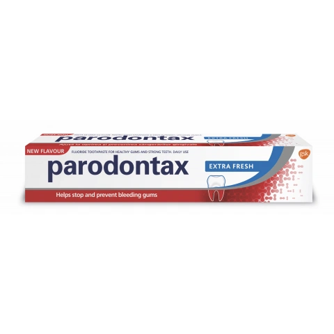 Снимка на Parodontax Extra Fresh Паста за зъби против кървене на венци 75мл.  за 7.59лв. от Аптека Медея