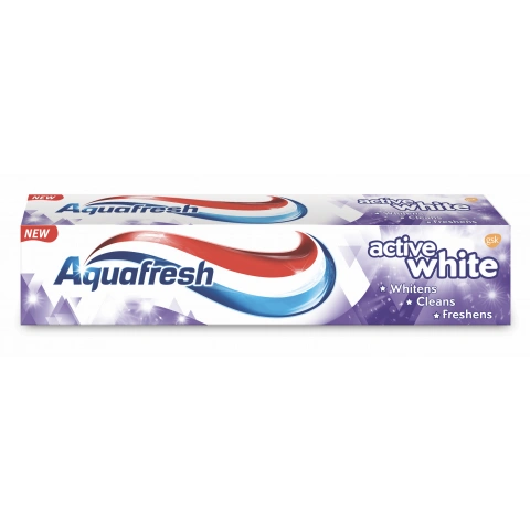 Снимка на Aquafresh Active White Паста за зъби 125мл за 4.99лв. от Аптека Медея