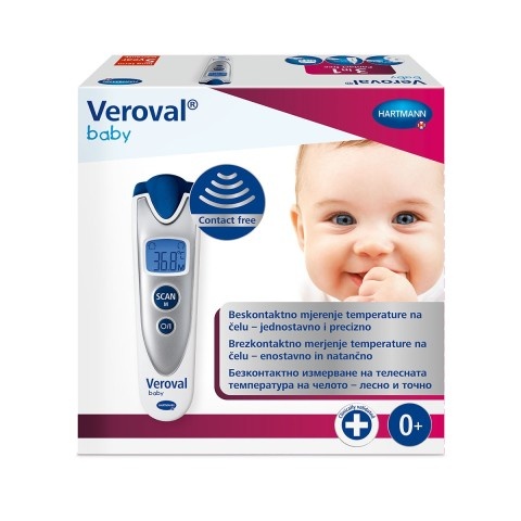 Снимка на Veroval Baby Инфрачервен безконтактен термометър, х 1 брой, Hartmann за 90.19лв. от Аптека Медея