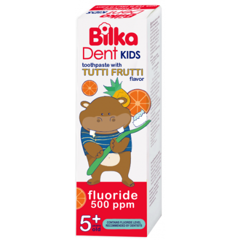 Снимка на Bilka Dent Kids Tutti Frutti паста за зъби за деца над 5 години 50мл. за 3.79лв. от Аптека Медея