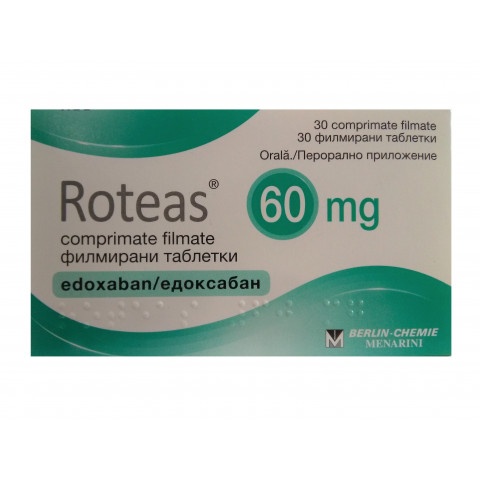 Снимка на Ротеас 60мг., филмирани таблетки х 30, Berlin Chemie за 140.29лв. от Аптека Медея