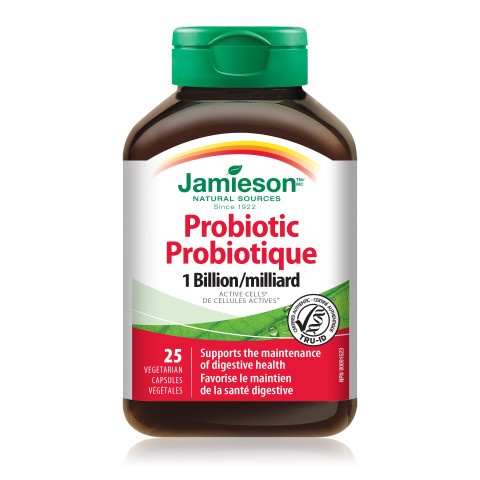 Снимка на Probiotic 1 Billion (Пробиотик) - подпомага храносмилането и стомашно-чревния тракт., капсули х 25, Jamieson за 20.79лв. от Аптека Медея